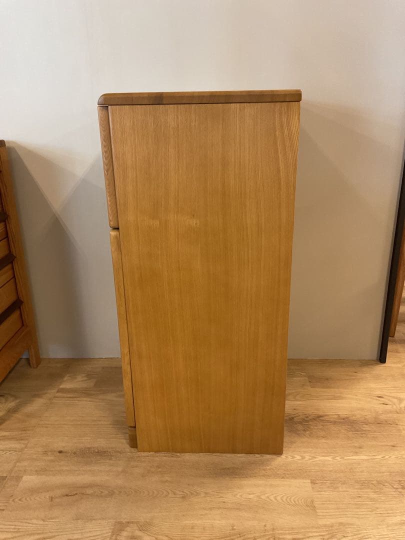 光製作所　オーク材　コンパクトキャビネット