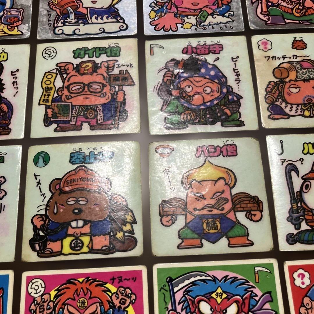 ビックリマンシール 旧シール 7弾すくみ フルコンプ チョコ版 - メルカリ