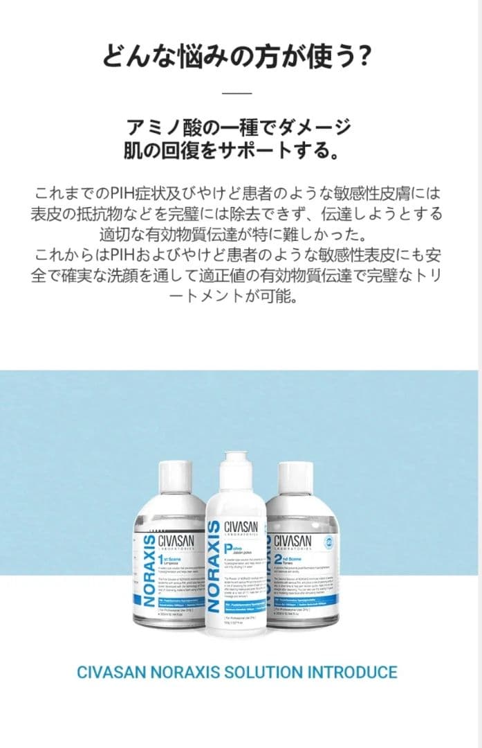 シバサン CIVASAN ノラクシス　1st 100ml×3個