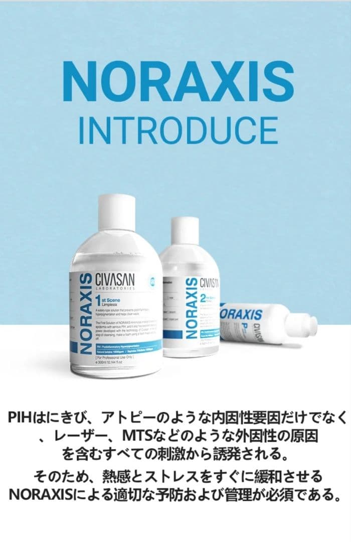 シバサン CIVASAN ノラクシス　1st 100ml×3個