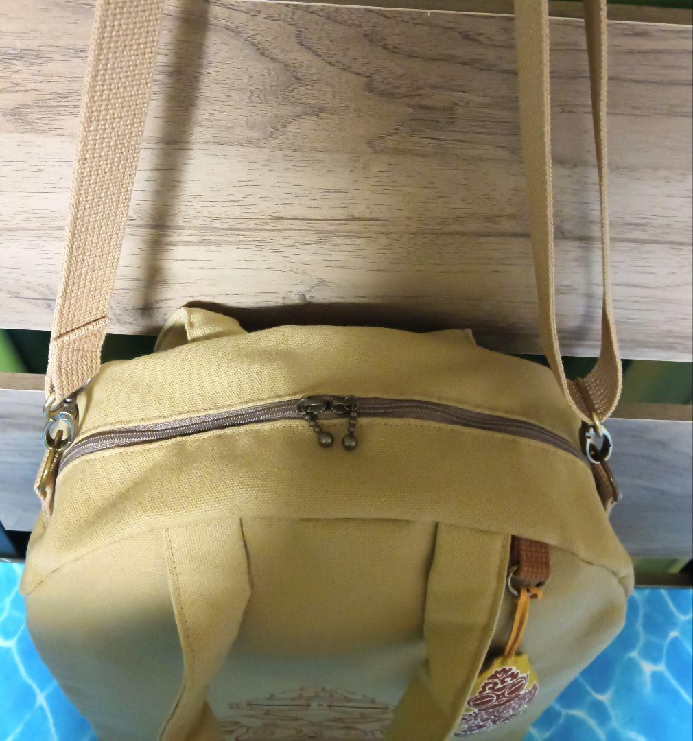 遮光器土偶　ショルダーバッグ　ハンドメイド　亀ヶ岡遺跡　しゃこちゃん