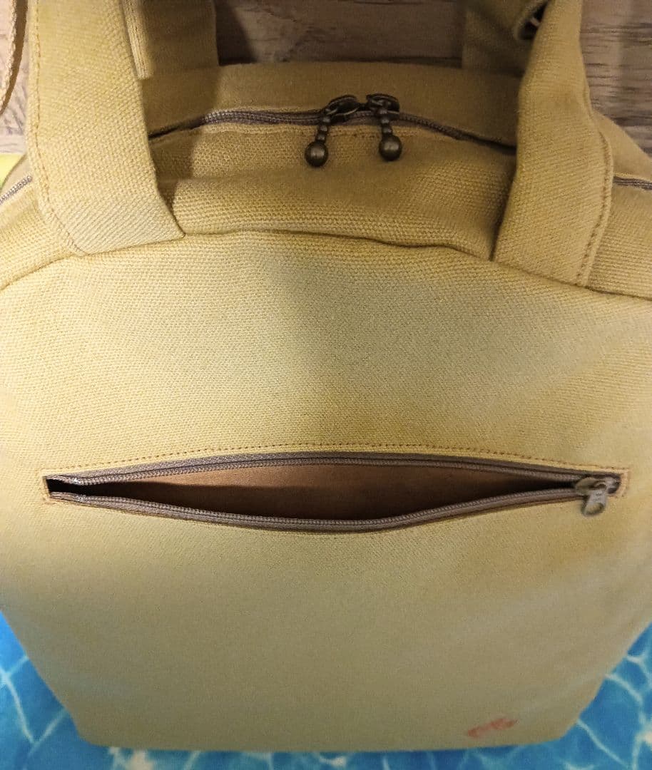 遮光器土偶　ショルダーバッグ　ハンドメイド　亀ヶ岡遺跡　しゃこちゃん