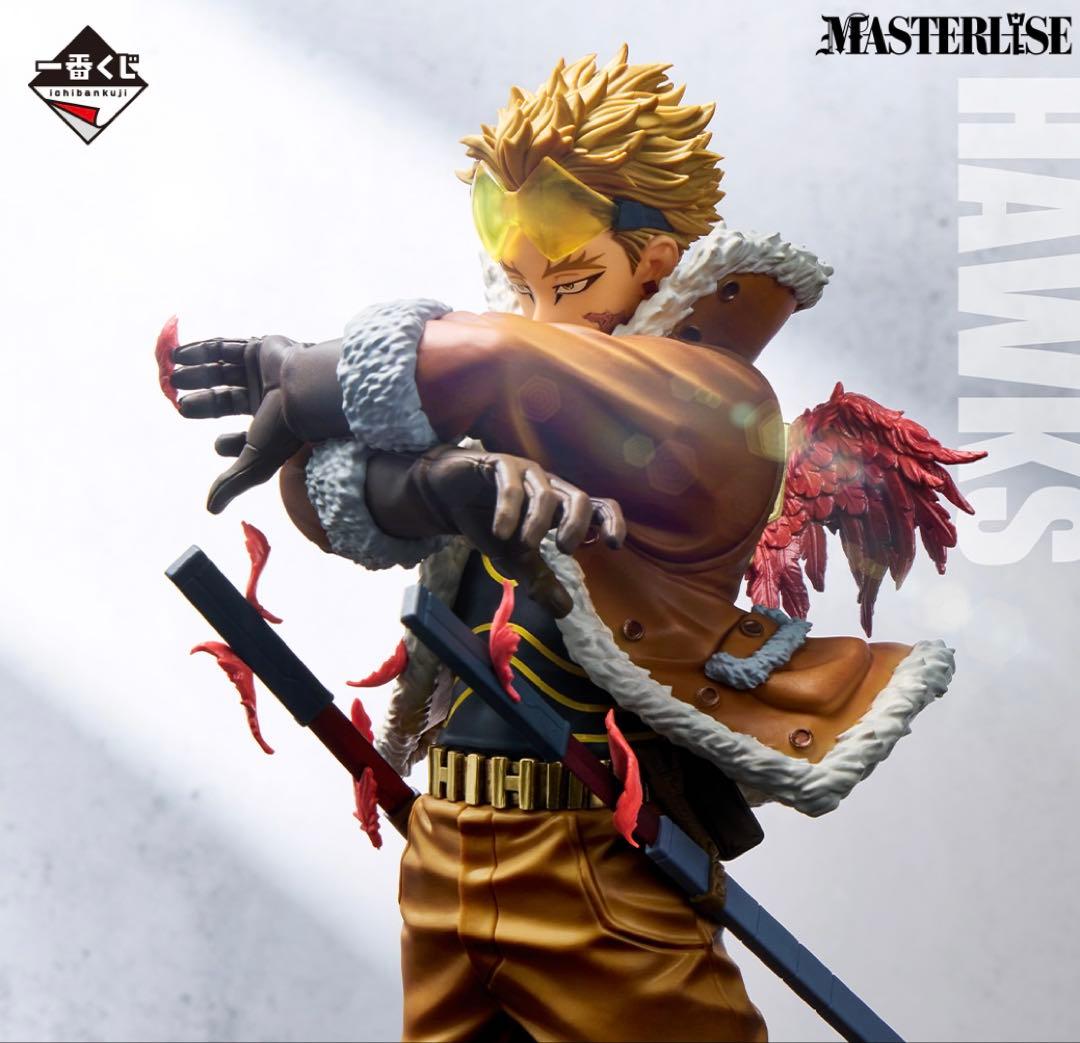 一番くじ ヒロアカ 紡ぐ力 D賞 ホークス MASTERLISE おまけ多数 - メルカリ