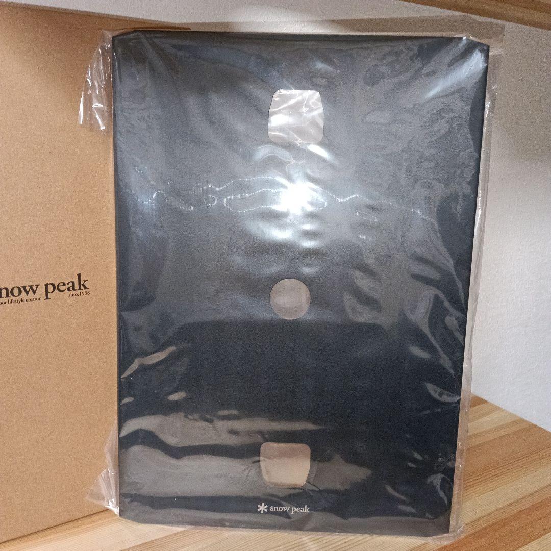 ＊  peak　フラットバーナー専用 リッドトレー ブラック 1枚