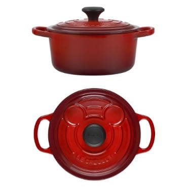 【ディズニー】ミッキー90周年デザイン シグニチャー ココット・ロンド 18cm