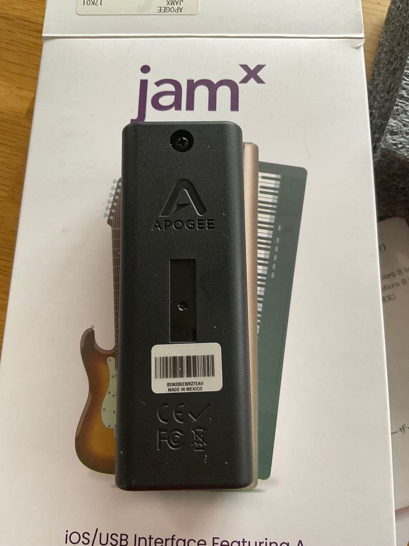 APOGEE jamx オーディオインターフェイス