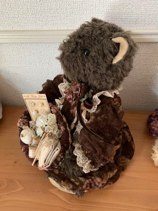 マニー Many オタンジャディス アンティークベア 【ブラウン】