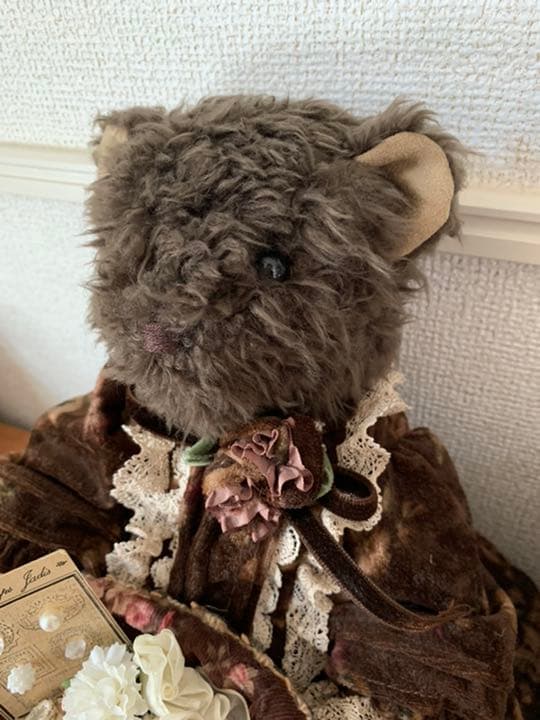 マニー Many オタンジャディス アンティークベア 【ブラウン】