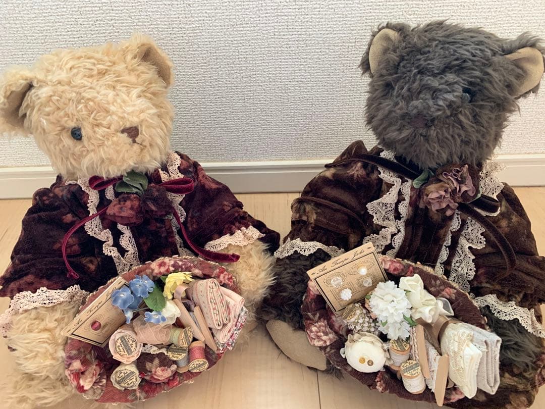 マニー Many オタンジャディス アンティークベア 【ブラウン】