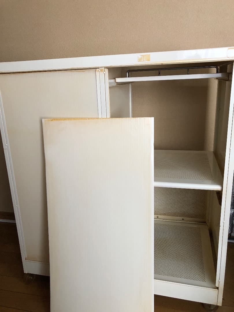 【送料込み】Francfranc購入品 ディスプレイメタルラック キャスター移動