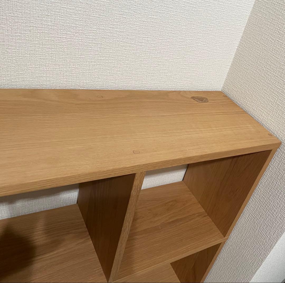 【MUJI】 スタッキングシェルフ（オーク材）