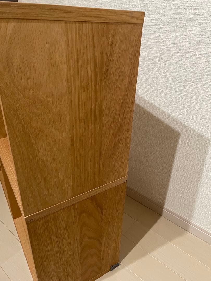 【MUJI】 スタッキングシェルフ（オーク材）