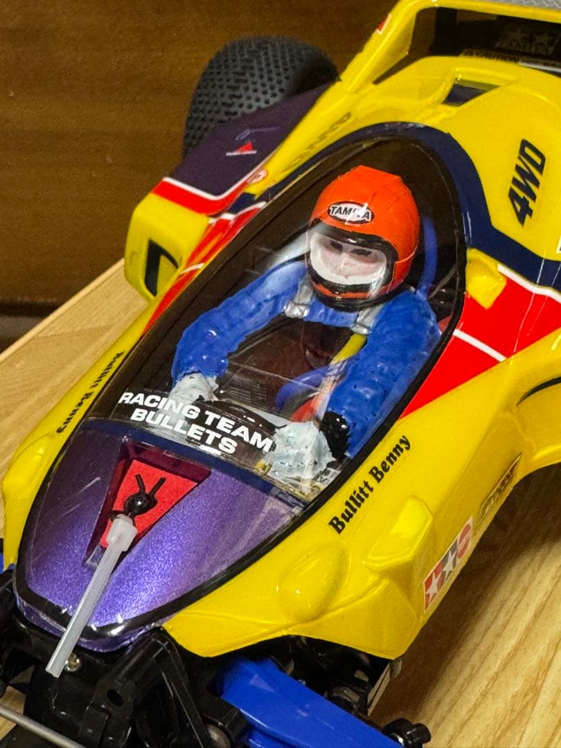ほぼ新品未走行！タミヤサンダーショット4WDモーター・サーボ・ESC・OP装着車