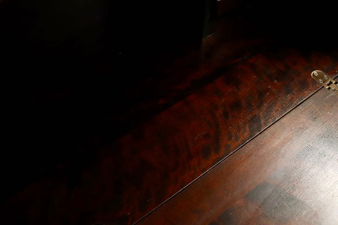 GMIS29○北海道民芸家具 ライティングビューロー デスク 学習机 勉強机