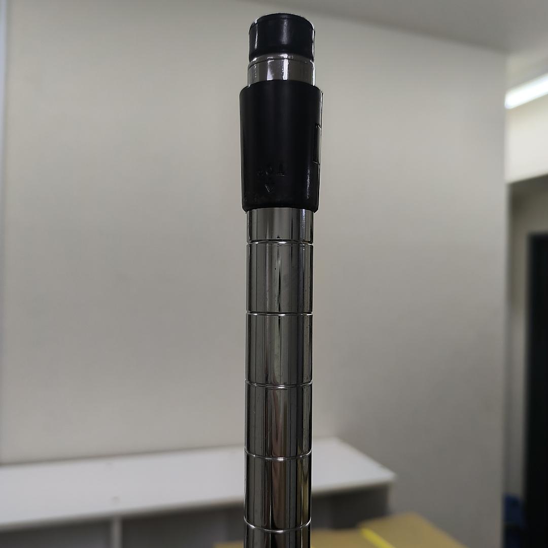 【幅120cm】スチールラック 5段 シルバー 棚板1枚追加済 値引き交渉可