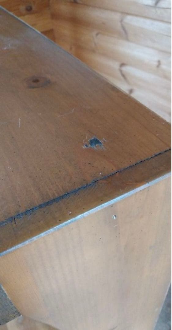 最終SALE▶︎アンファン廃盤オールドパイン無垢ヴィンデージ棚【即決禁止】