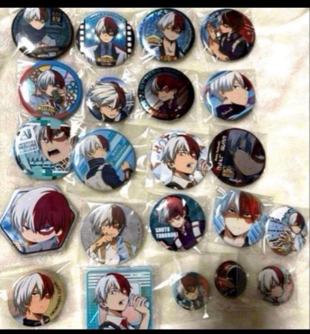 【まとめ売り】僕のヒーローアカデミア ヒロアカ 轟焦凍 缶バッジ ポストカード