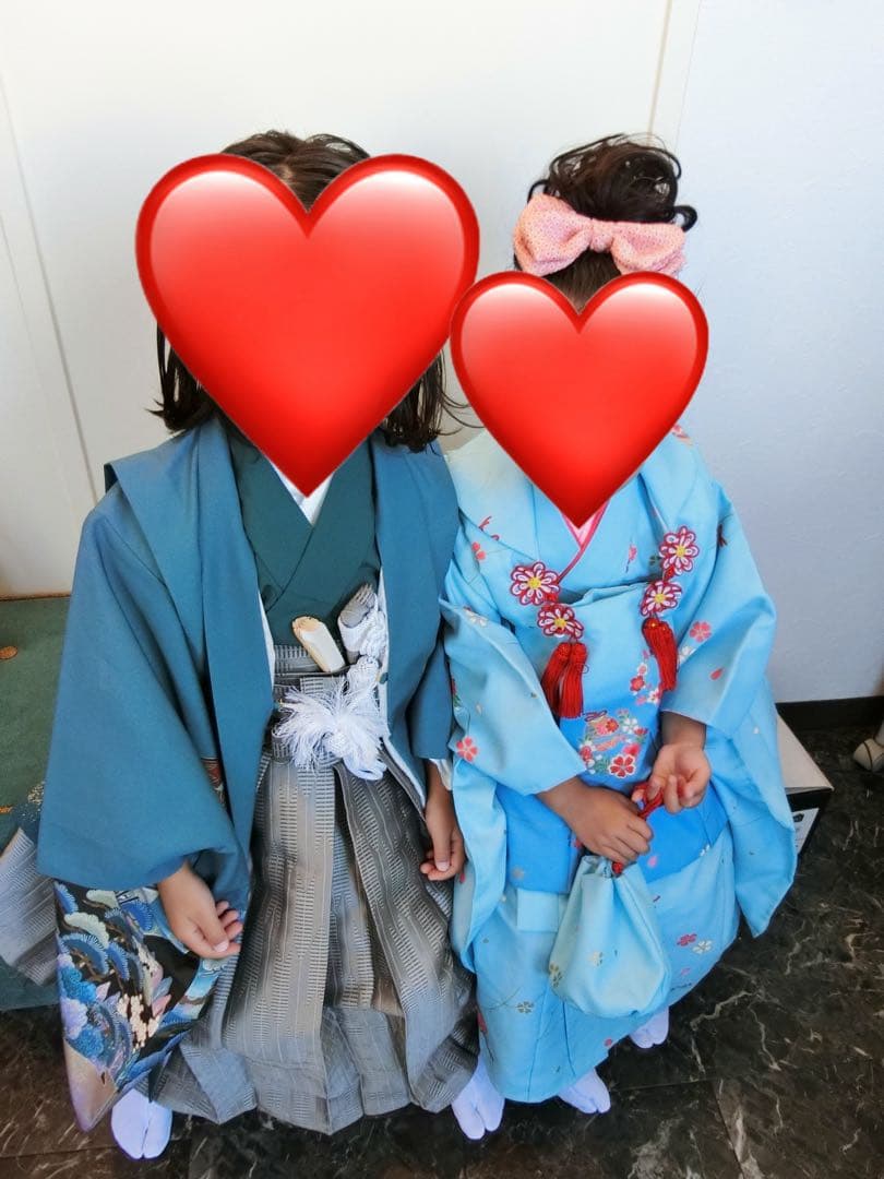 ３歳　七五三　お着物