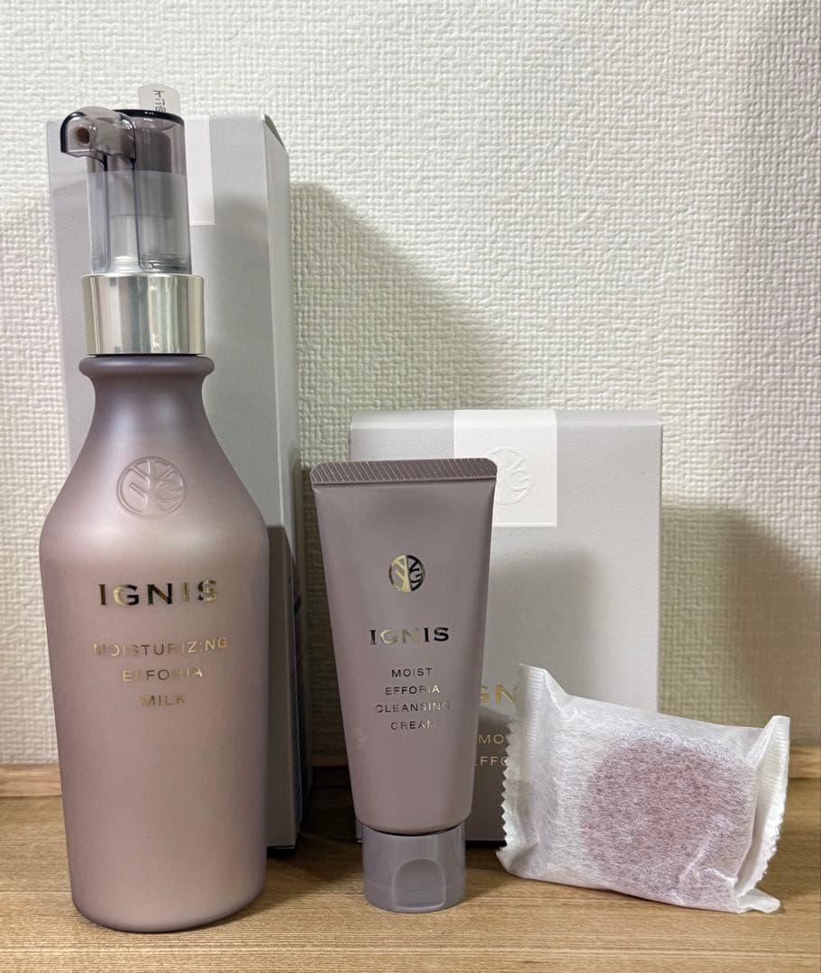 イグニス モイスチュアライジング エフフォーリア ミルク 新品 おまけ