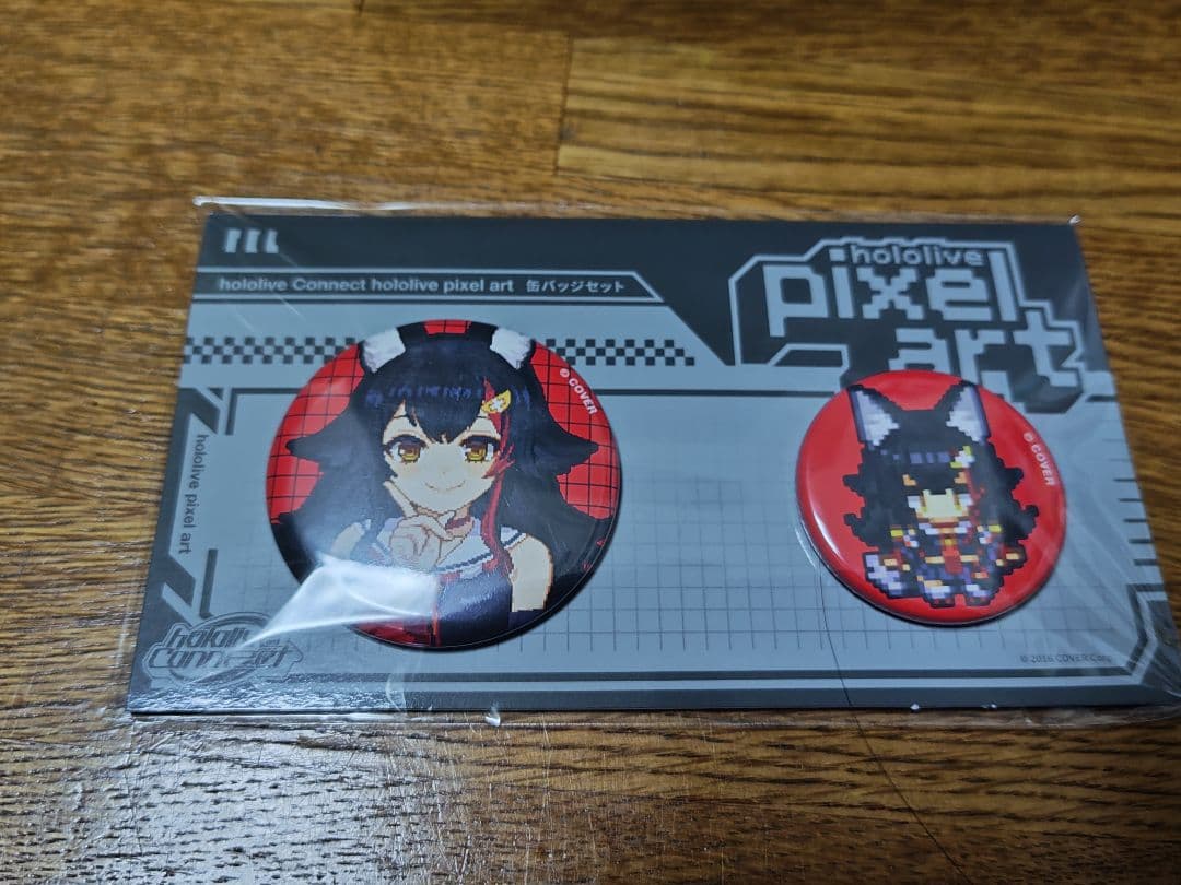ホロライブ pixel art ゲーマーズ 缶バッチ - メルカリ