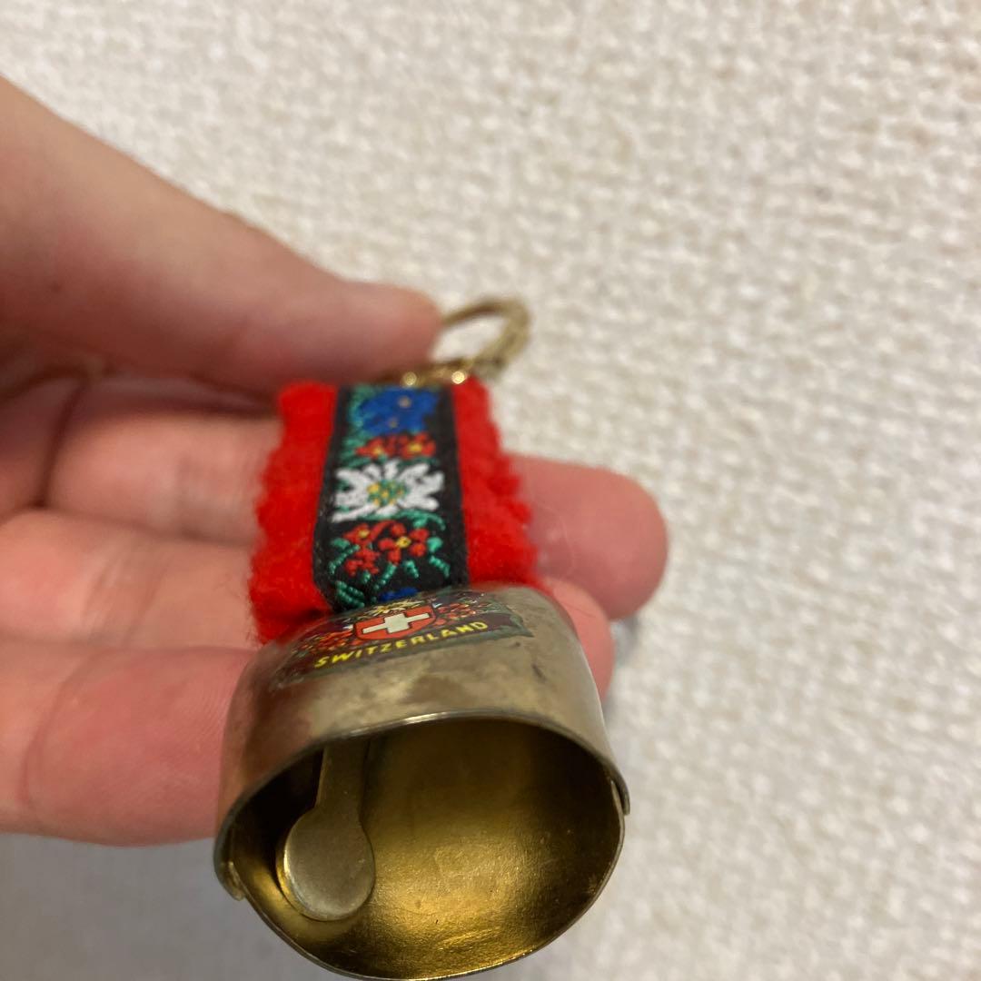 スイス土産 カウベル買うベル呼び鈴 ミニミニクマ避け鈴 海外旅行