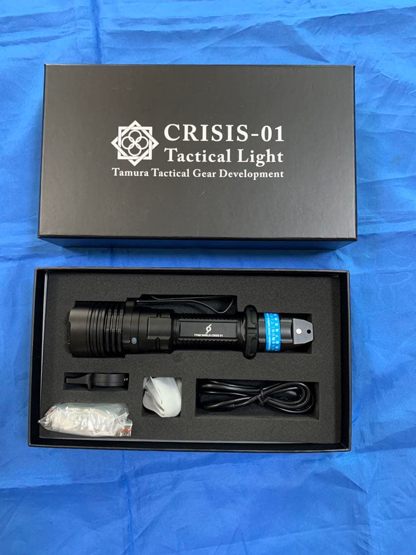 田村装備開発 CRISIS-01 タクティカルライト 護身・防犯・防災 未使用