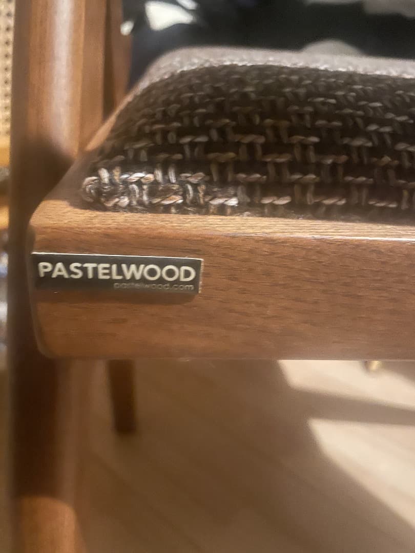 ラタンチェア　ファブリック