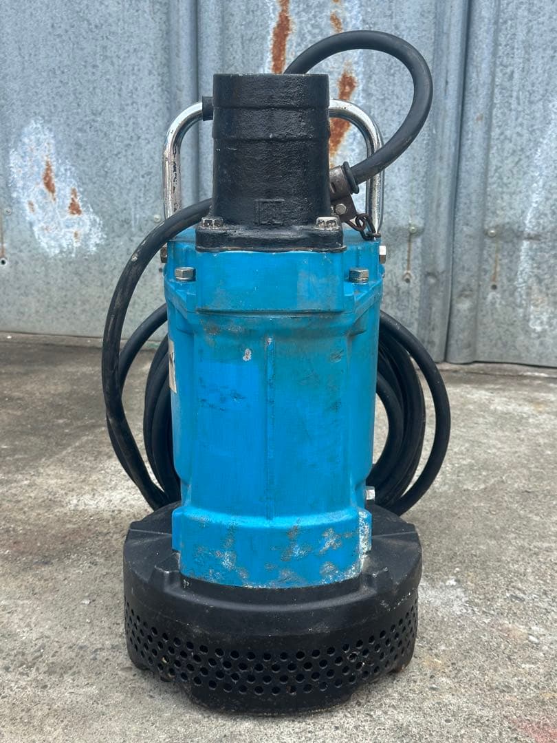 4.ツルミ　排水用水中ポンプKTV3-55 三相 200V 60Hz 5.5kW