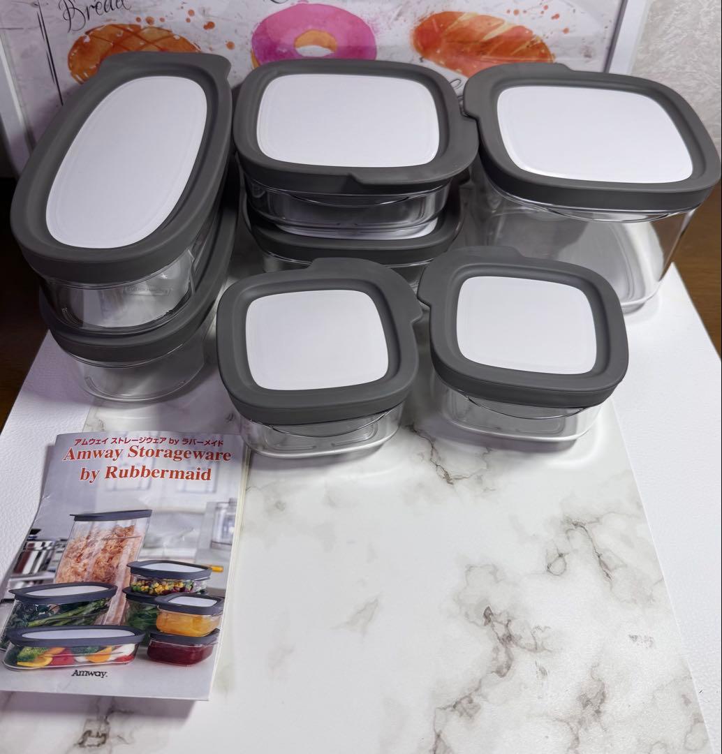アムウェイストレージウェアby ラバーメイド　タッパー　7個セット　新品　未使用