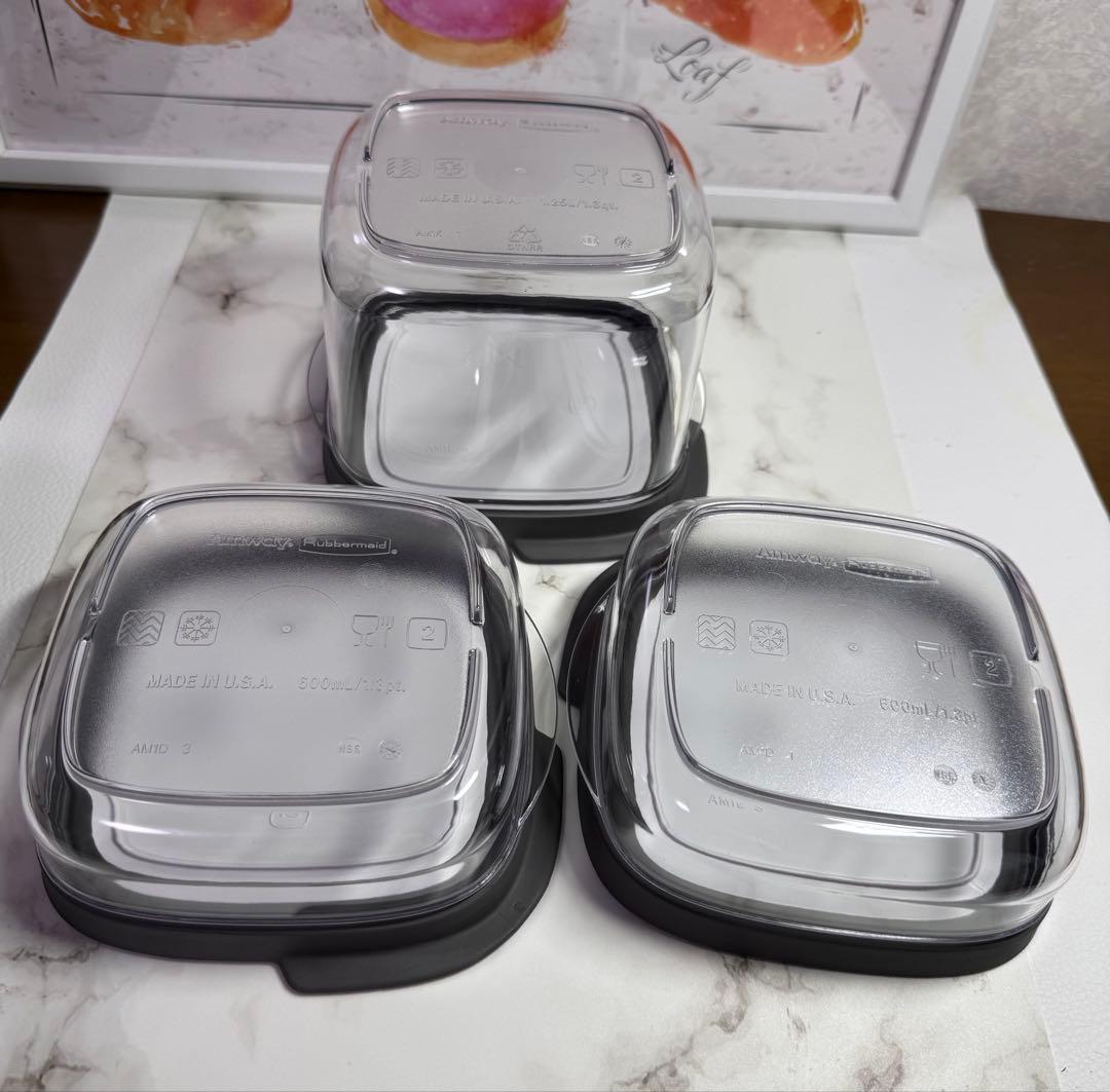 アムウェイストレージウェアby ラバーメイド　タッパー　7個セット　新品　未使用