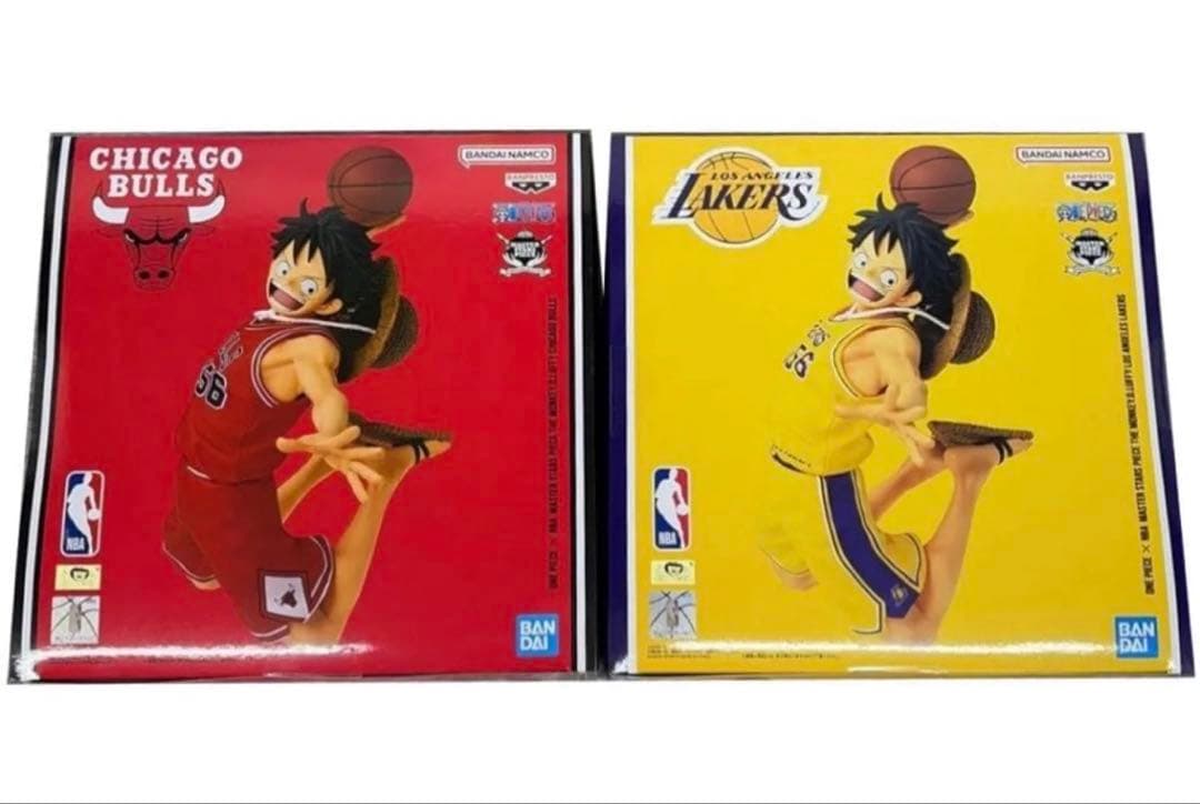 ワンピース ルフィ nba フィギュア レイカーズ ブルズ - メルカリ