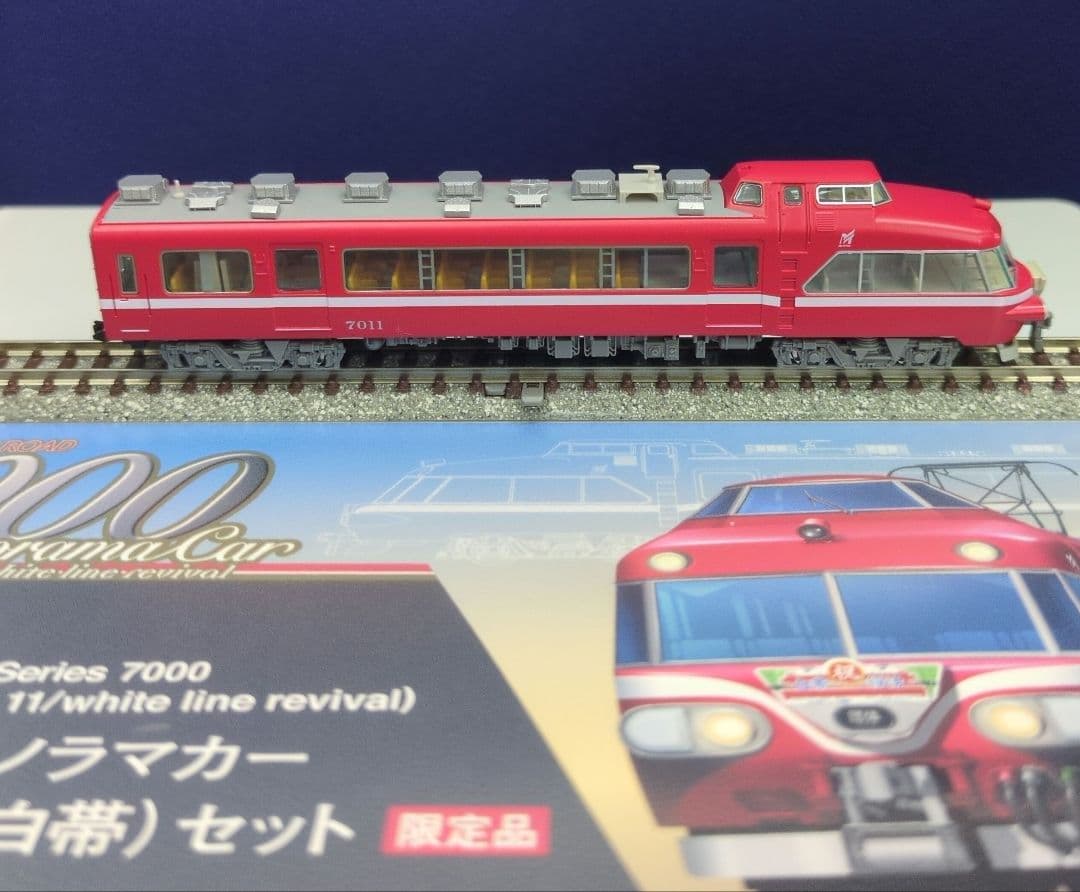 鉄道模型 名鉄7000系 第11編成 復活白帯 限定品！！ - メルカリ