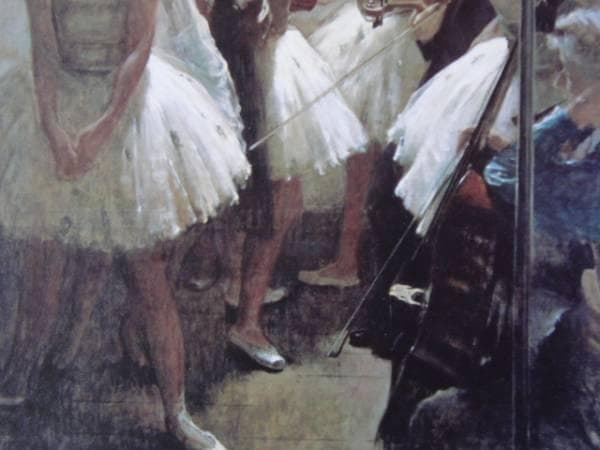 小磯良平、【練習場の踊り子達】、希少な限定額装用画集画、新品高級額