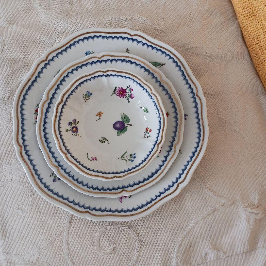 Richard Ginori 花柄皿セット 3点 - メルカリ