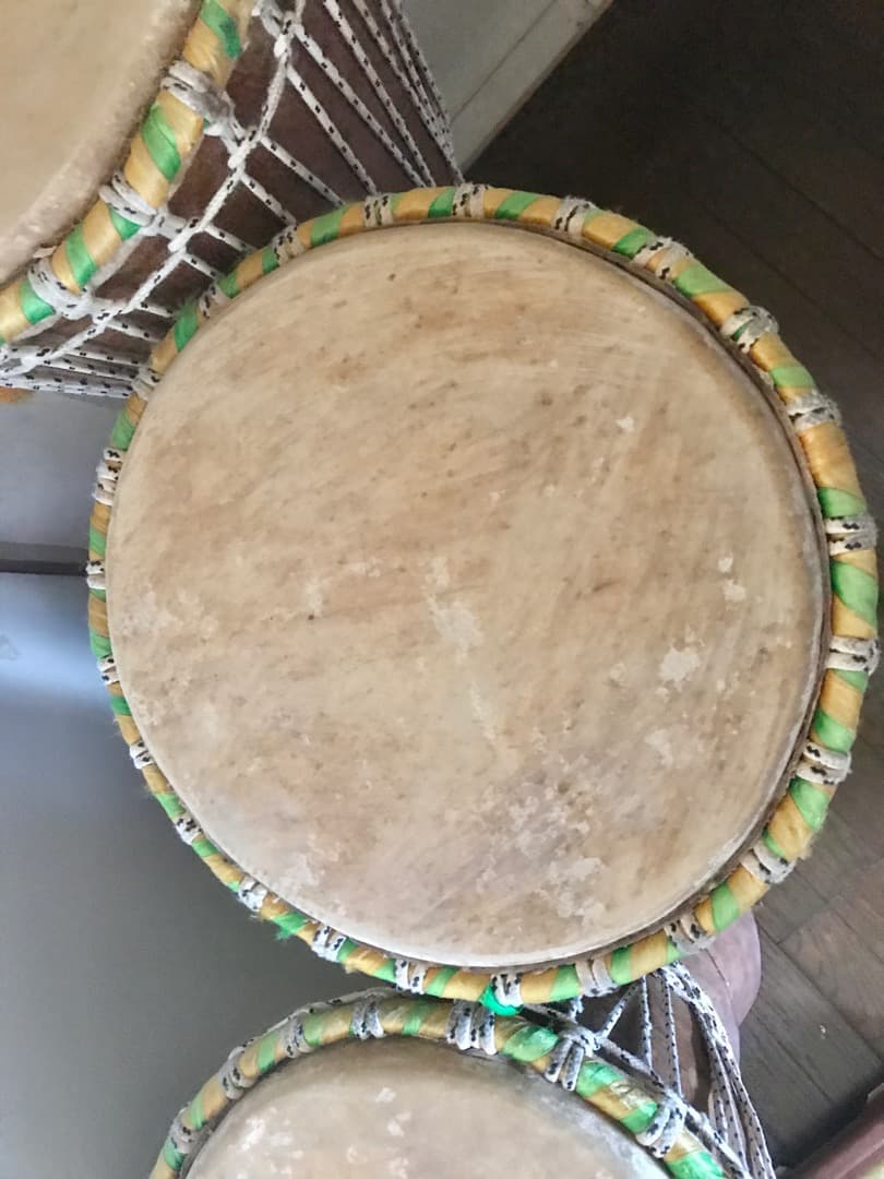 ブガラブ 3本セット 西アフリカパーカッション 本場のセネガル産 ジャンベ