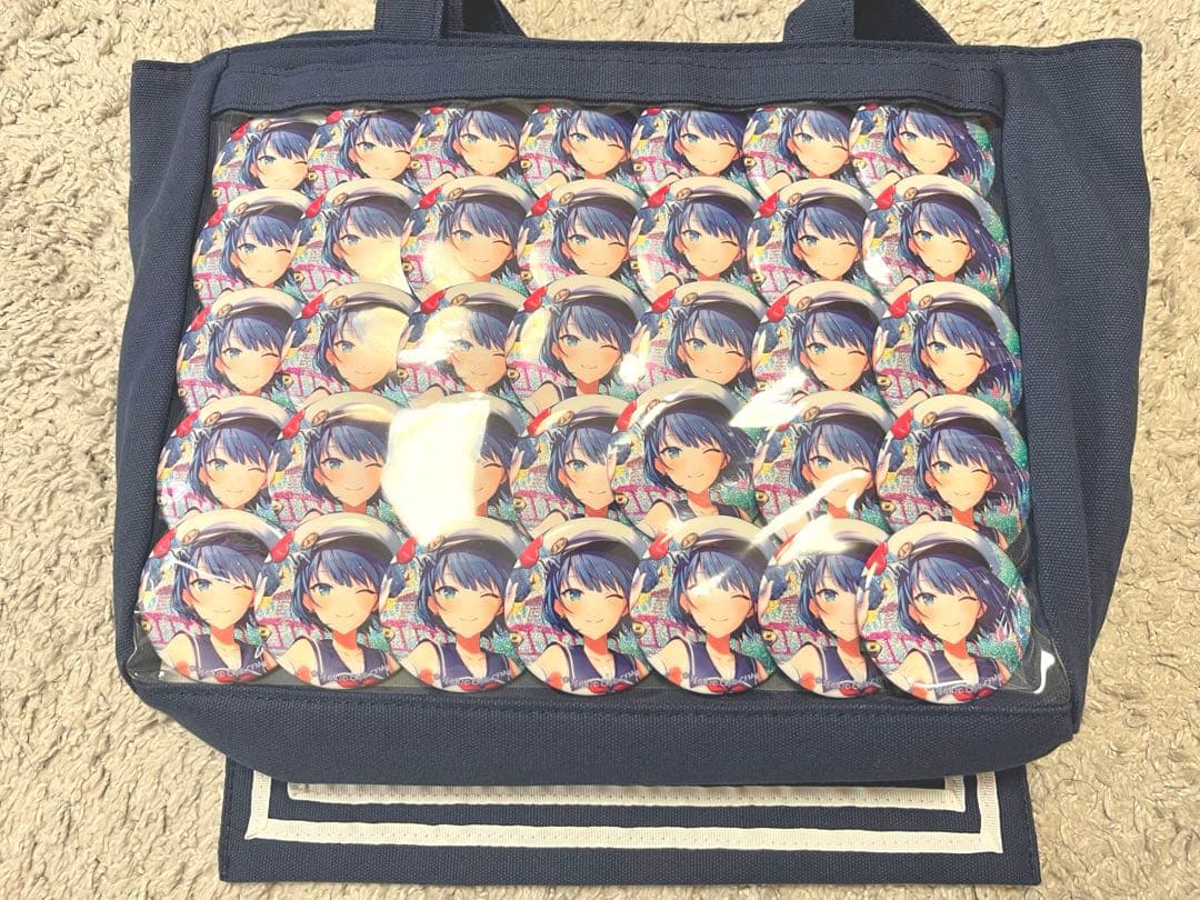 プロセカ 桐谷遥 32B 缶バッジ 痛バ - メルカリ