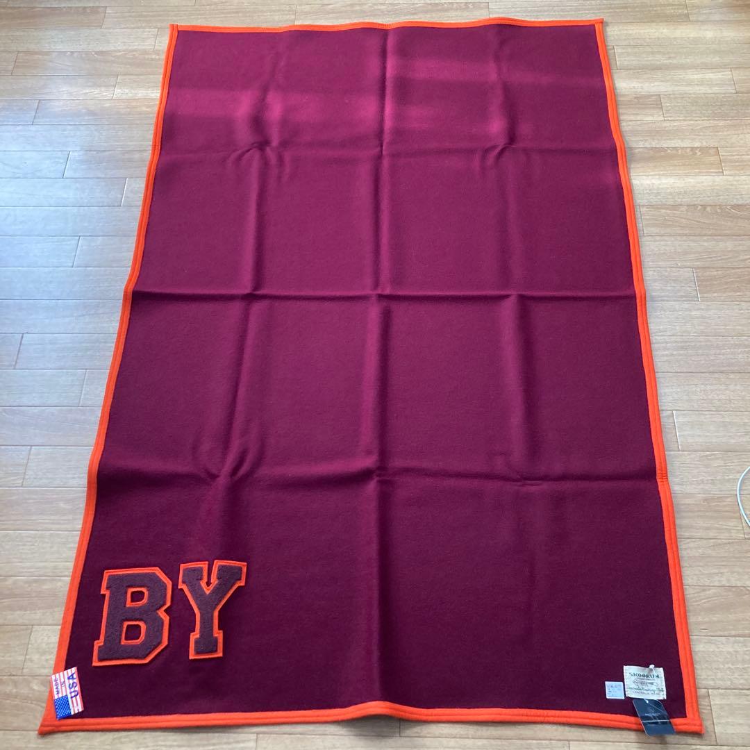 《タグ付き新品未使用》SKOOKUM ブランケット ×ビューティーアンドユース