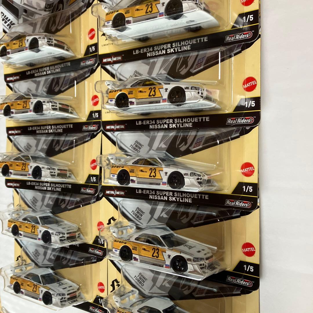 ホットウィール⭐️シルエット⚡️LB★works -ER34日産スカイライン✨10台