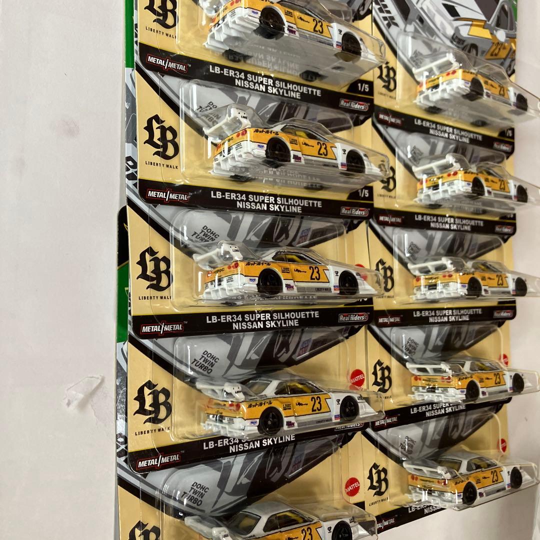 ホットウィール⭐️シルエット⚡️LB★works -ER34日産スカイライン✨10台