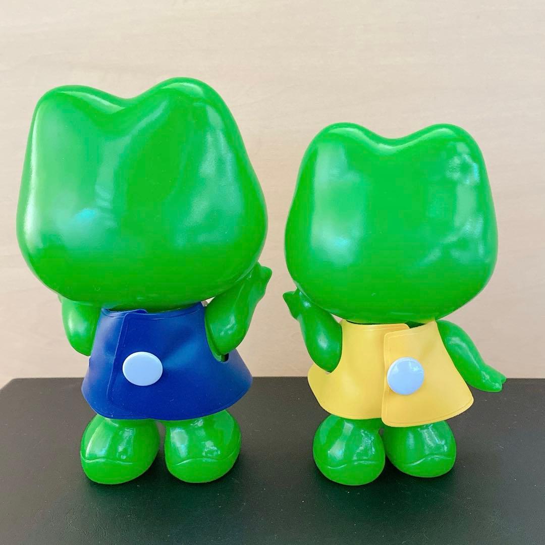 美品】コルゲンコーワ ケロちゃん コロちゃん ソフビ 人形 フィギュア