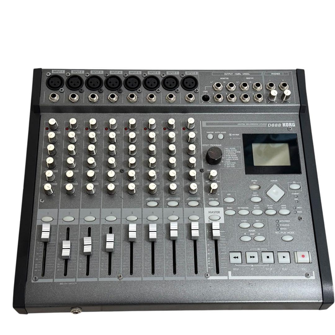KORG D888 デジタルレコーディングスタジオ MTR 8ch ジャンク