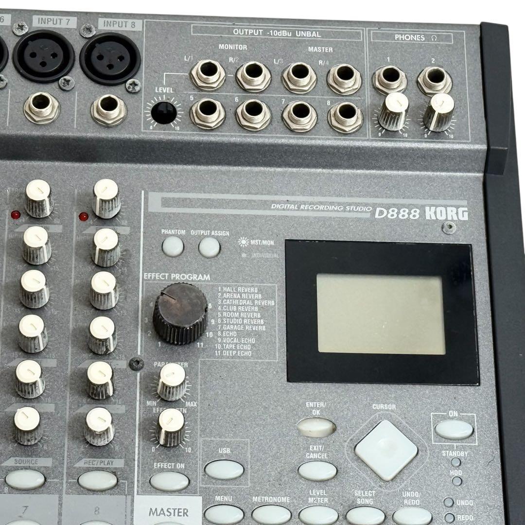 KORG D888 デジタルレコーディングスタジオ MTR 8ch ジャンク