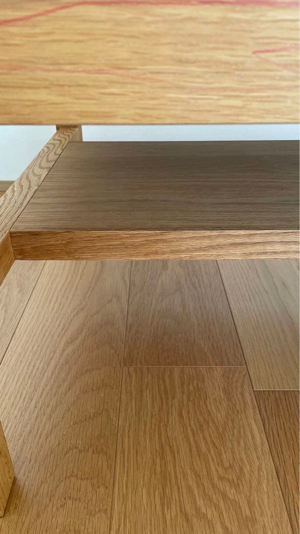 ナチュラルウッド 木製テーブル