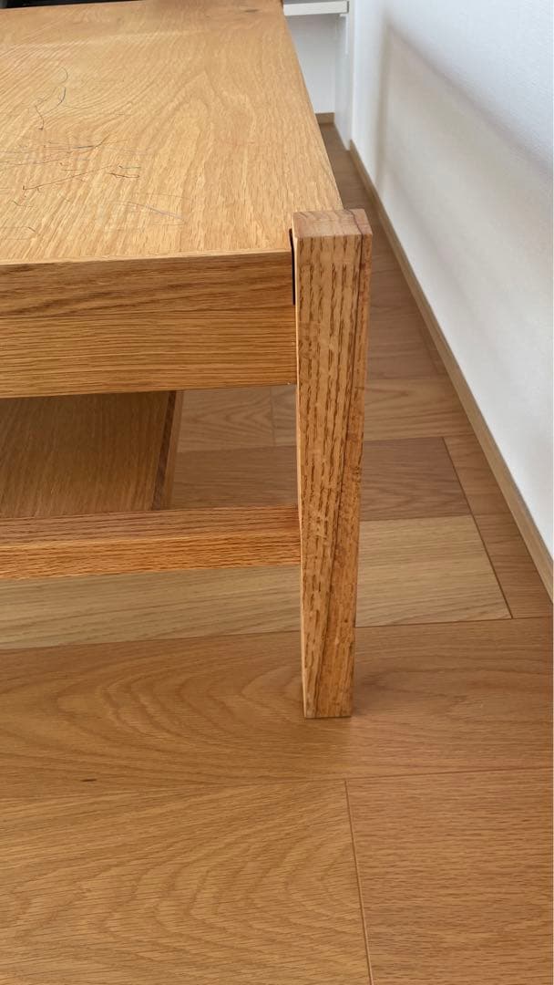 ナチュラルウッド 木製テーブル