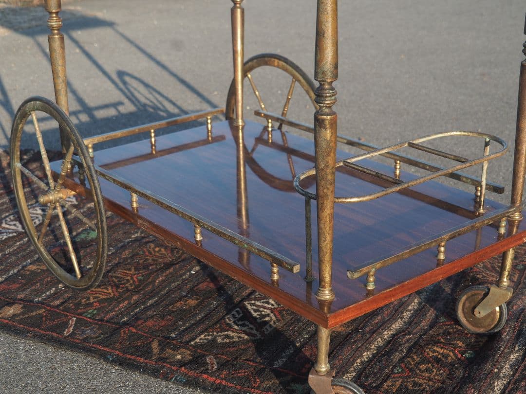 【値引中】アンティークキッチンワゴン