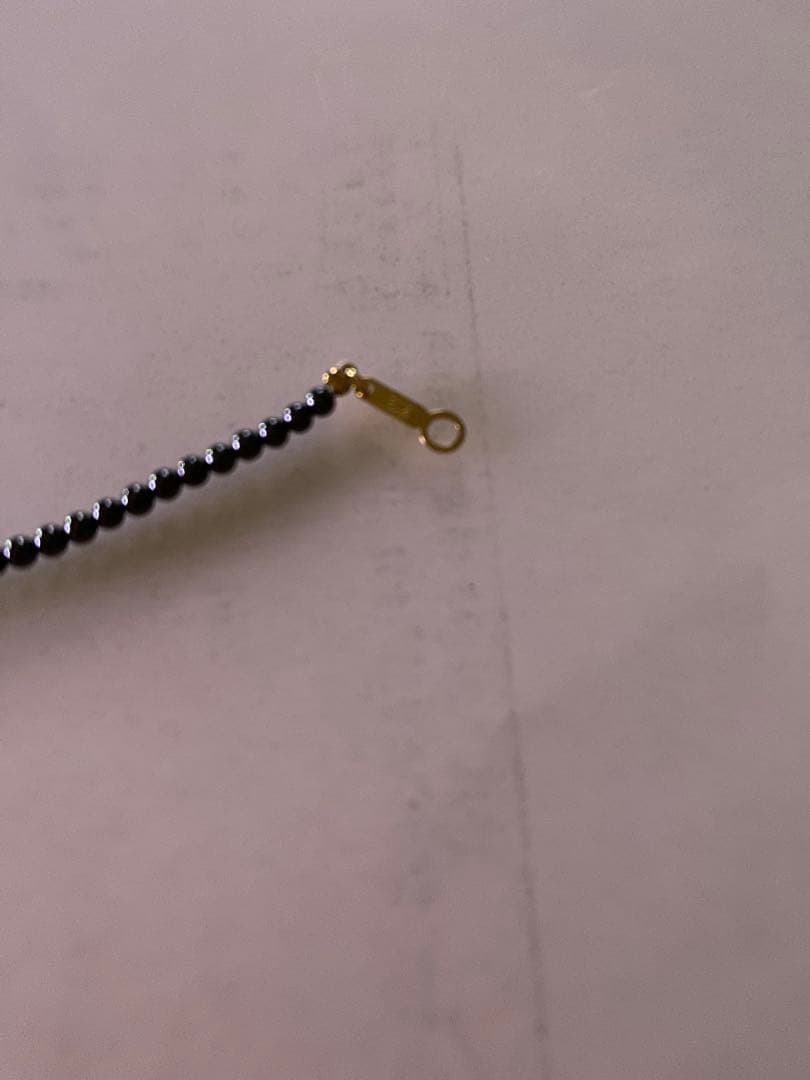 タヒチ黒蝶貝パール　ステーションネックレス