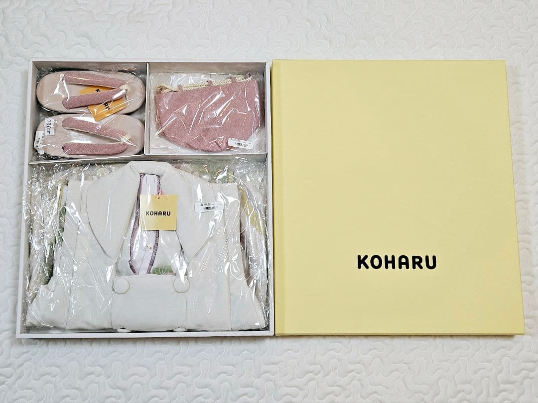✨美品✨❀KOHARU❀ ホワイト被布セット 七五三 3歳