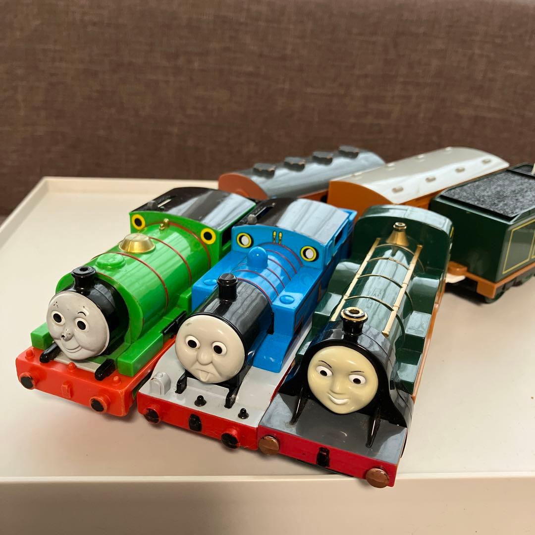 プラレール トーマス、パーシー、エミリーのセット - メルカリ