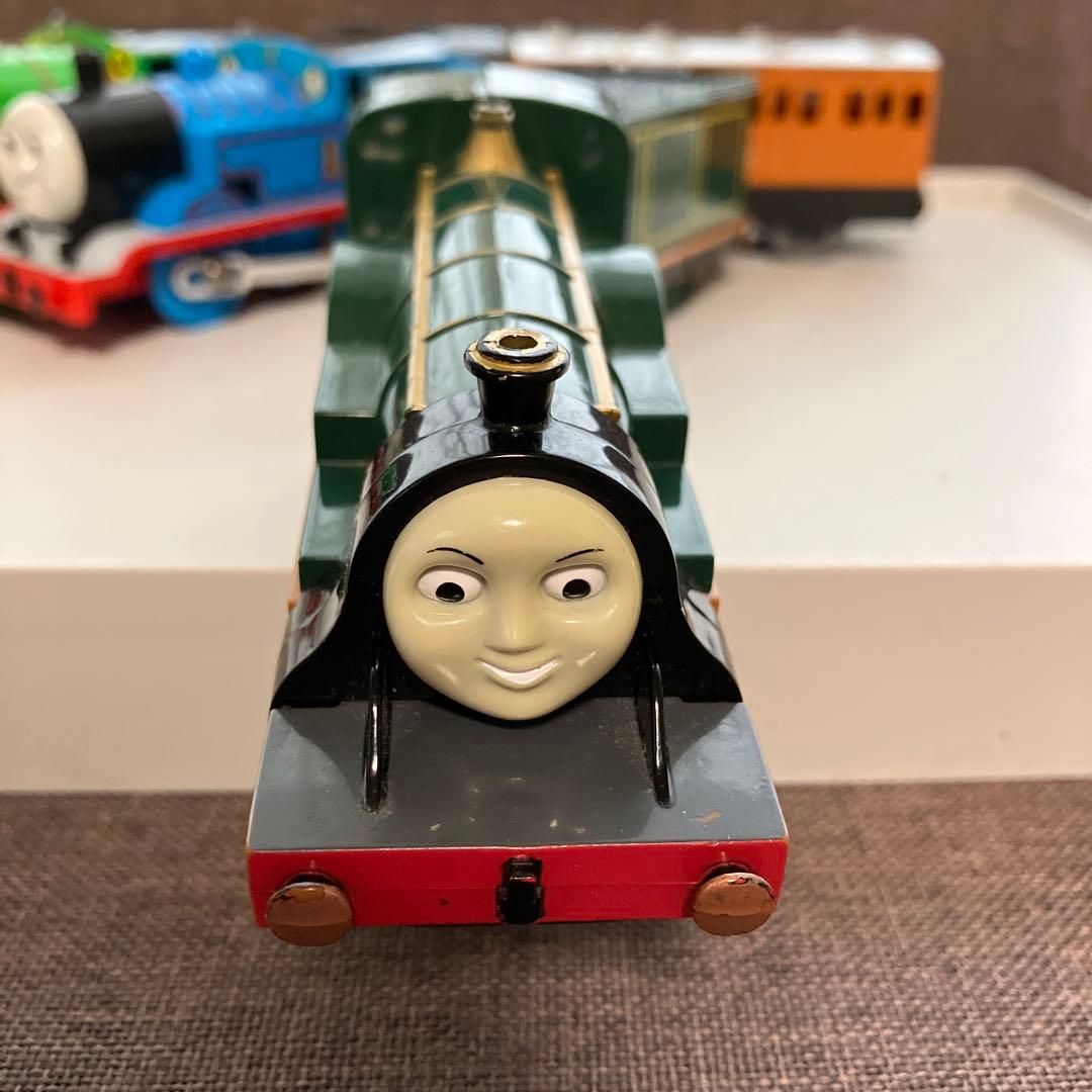 プラレール トーマス、パーシー、エミリーのセット - メルカリ