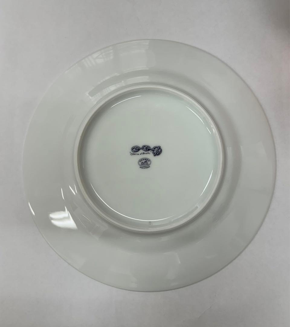 HERMES エルメス シェーヌダンクル プレート 22.5cm ×2枚